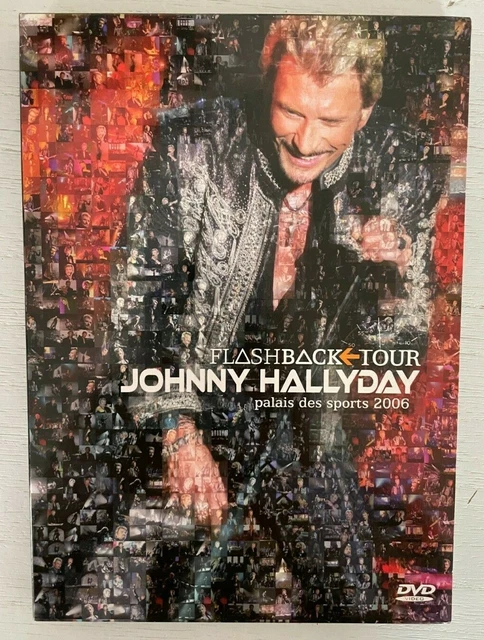 Johnny Hallyday Dvd Live Concert Flashback Tour Palais Des Sports 2006