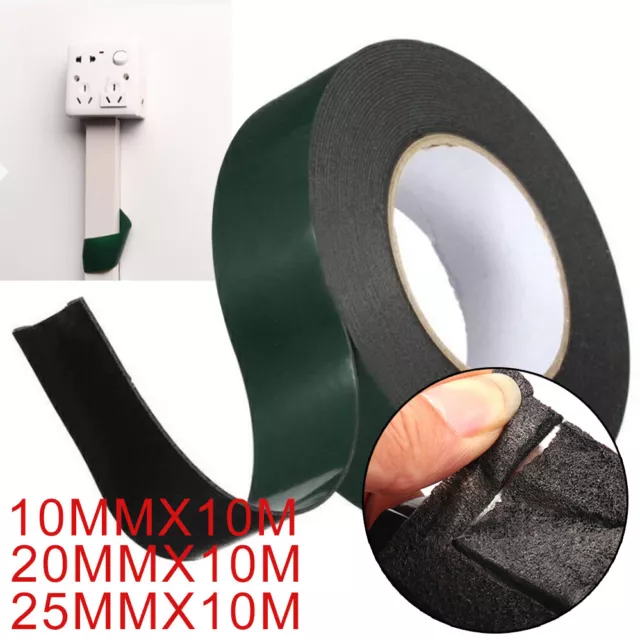 Car Trim Double Sided Foam Tape Waterproof Adhesive Strong Plate Mirro