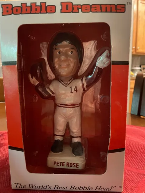 Pete Rose Baseball Bobble Dreams Bobble Head 2002