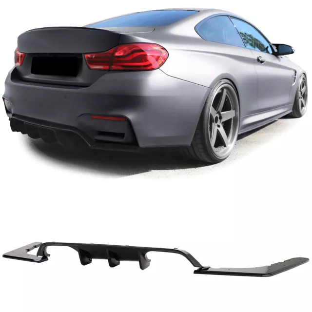 Sport Heckdiffusor Performance Schwarz Glanz passend für BMW M3 F80 M4 F82 F83