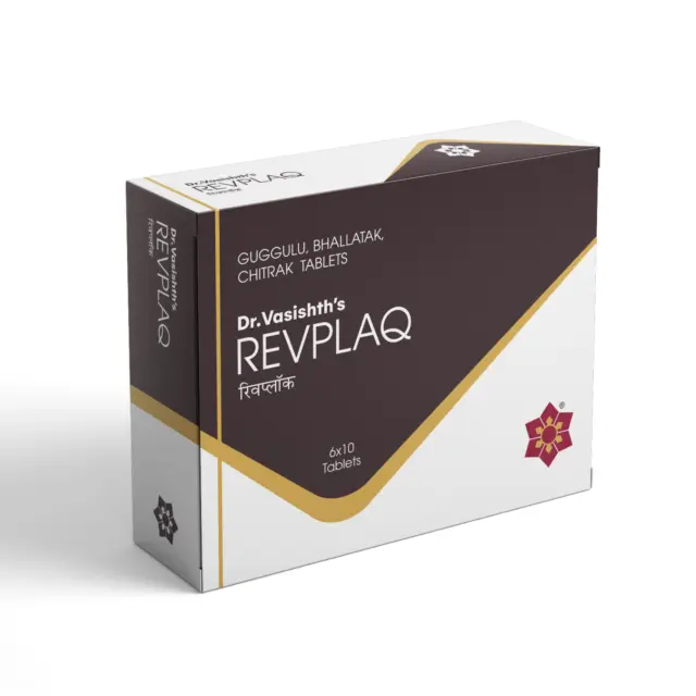 DR.VASISHTH`S AYURVEDIC HERBAL REVPLAQ 60 COMPRIMES (moduler l'immunité)...