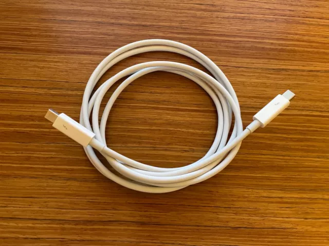 Real Thunderbolt 2 to TB2 Cable 6ft 20Gbps for Apple Macbook Pro