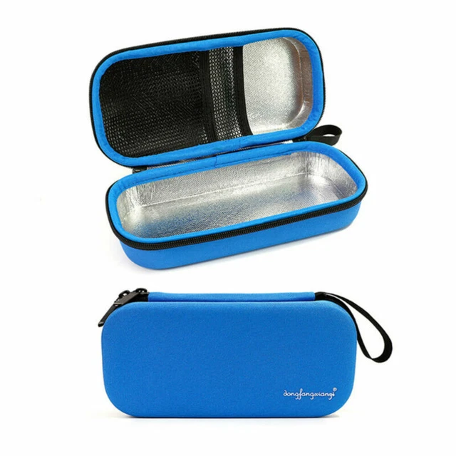Caja fría para diabéticos bolsa impermeable caja para accesorios para diabéticos m