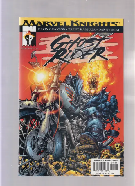 Ghost Rider #1 - Marvel Knights/Direct Edition! (9.0) 2001