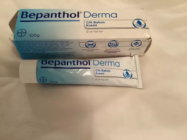 Bayer Bepanthol Derma Skin Moisturizer 100Grams NEW SEALED-EXP. 3/2026