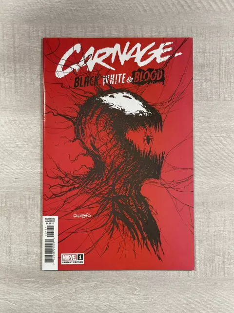 Carnage: Black, White, and Blood #1 - Patrick Gleason Variant - First Print