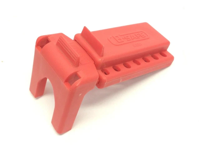 North BS01R B-Safe Ball Valve Lockout 3/8" To 1-1/4" Red