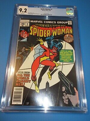 Spider-Woman #1 Bronze age 1st Solo Title Key CGC 9.2 NM- Beauty Wow