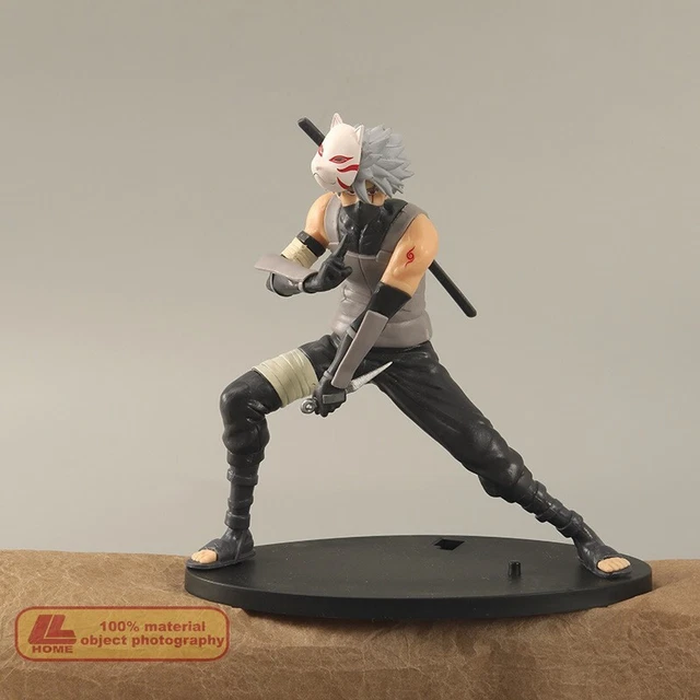 ANIME NARUTO SHIPPUDEN Anbu Kakashi Hatake battle action Figure Statue