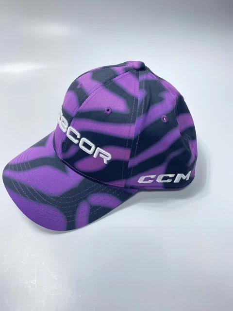 purple ans black Ribcor ccm hat Brand New