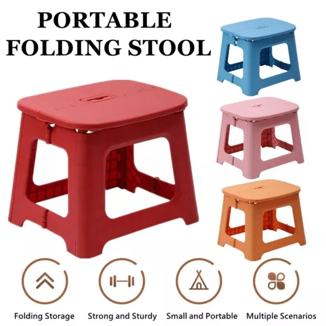 Thickened Foldable Stool Lightweight Footstool Folding Chair  Kids