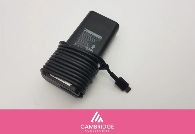 ORIGINAL DELL 65W USB-C Type C Fast Charging AC Adapter for Dell ...