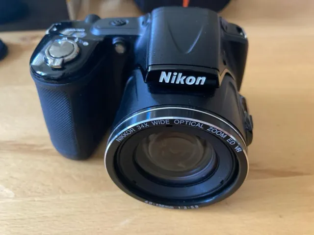NIKON  Coolpix L830 Digitalkamera (16 Megapixel, 34-Fach Opt. Zoom), OVP wie Neu