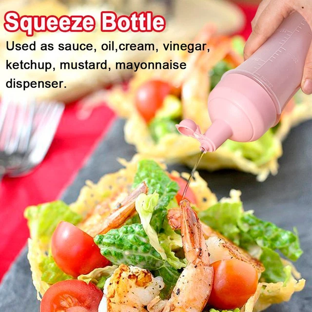 Decorating Tool Ketchup Cruet Condiment Bottles Dispenser Bottle Squeeze Bottle
