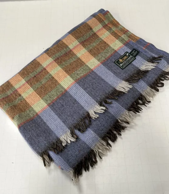 Wool Tartan Bronte Tweeds Picnic Blanket 120x150cm #232