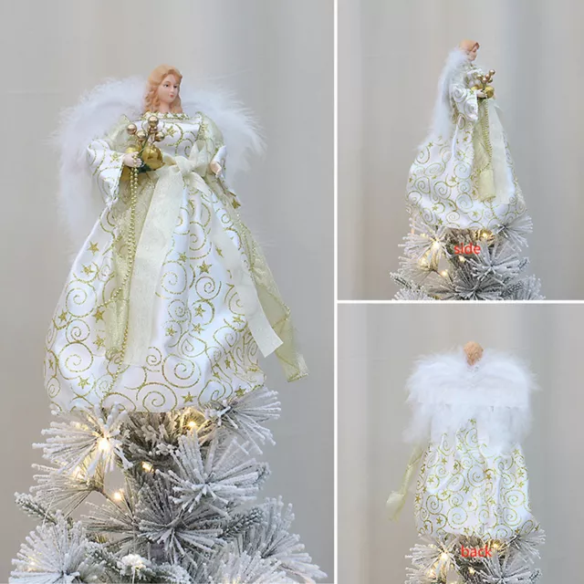 Angel Christmas Tree Topper | Angel Ornaments Christmas Tree Top Decoration Doll