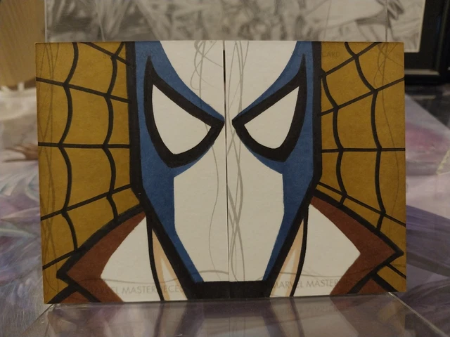2020 Marvel Masterpieces  Sketches By Bryan Tillman Spider-Man