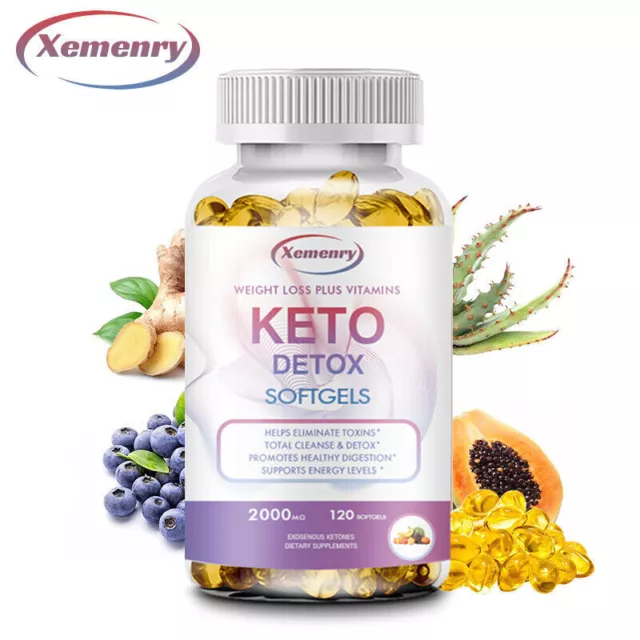 Keto 2000mg- Perdita Di Peso,Salute Dell'apparato Digerente, Allevia Il Gonfiore