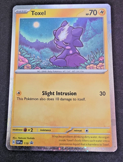 toxel pokemon card value Reverse Holo #069/182 2023 Scarlet & Violet Paradox Rift Pokmon CTKollectables Promo Retreat cost Toxel Card Prices & Value