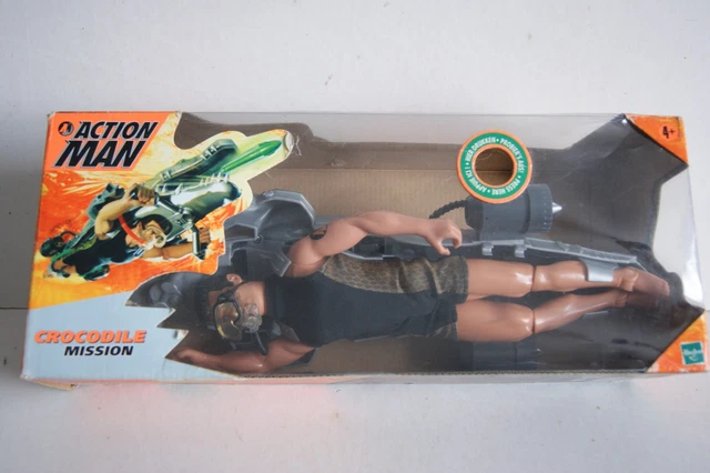 Action Man Figurine Crocodile Mission Année 2000 Hasbro | UK