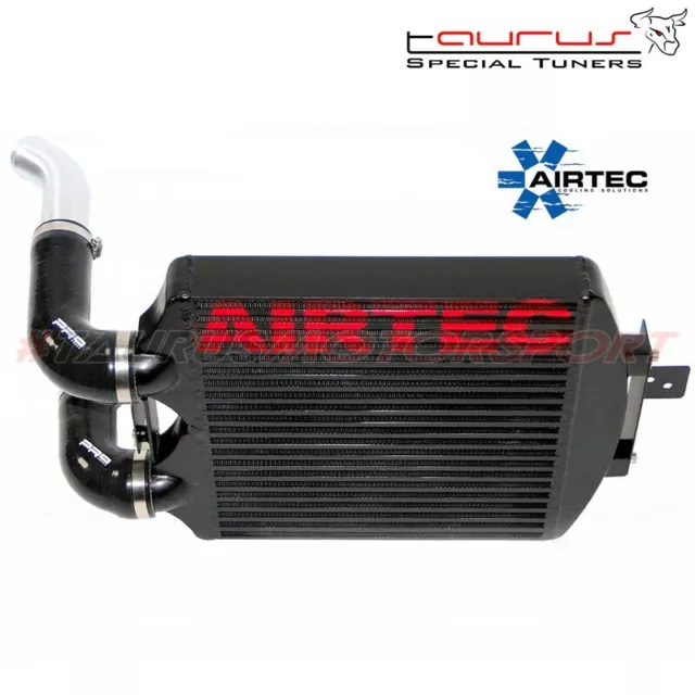 Ladeluftkühler Vorderseite Erhöht Airtec + Ärmel für Ford Fiesta Mk7 7 1.0