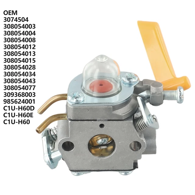 Carburateur De Remplacement Pour Débroussailleuses Echo Et Zama - Compatible C1U-K53, SRM-2305, Etc. - Alliage D'aluminium