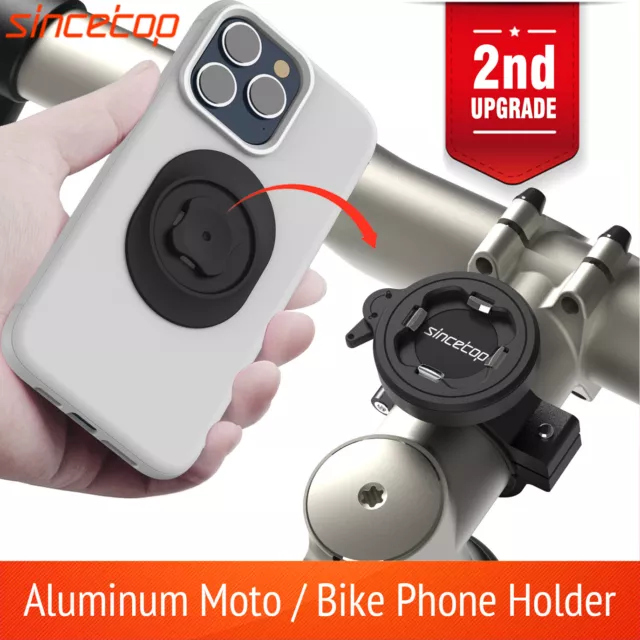 Universal Bike Phone Holder Handlebar Stem Phone Mount for iPhone [ 2nd gen]