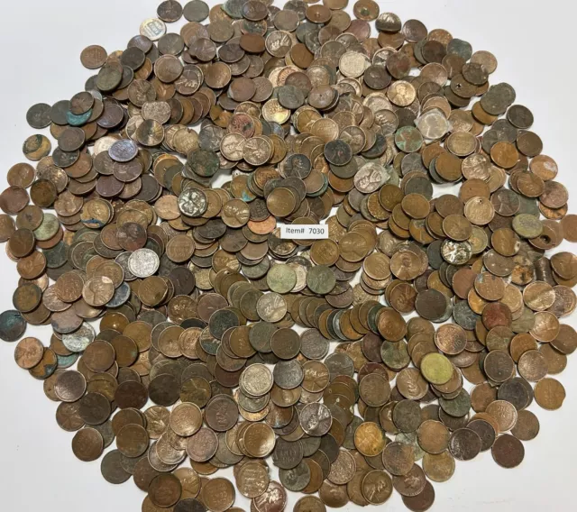 5 lbs. of Cull Wheat Pennies - Item #7030