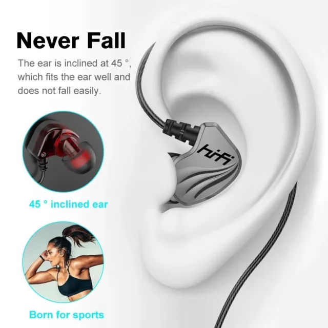 Verdrahtet 3,5mm Typ C Kopfhörer Kopfhörer mit Mic Kopfhörer-Ohrhörer 3