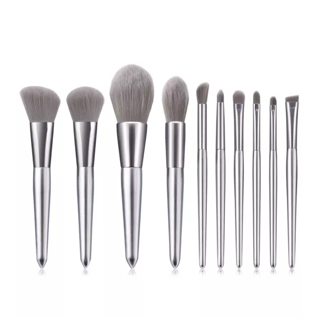 8/10Pcs Makeup Brushes Tool Set Cosmetic Eyeshadow Face Powder Foundation Brush