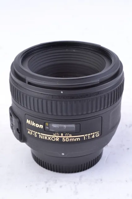 Nikon AF-S Nikkor 50mm f/1.4 G Prime Camera Lens #T21582