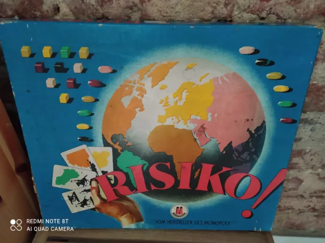 BSH %@%  Altes RISIKO Spiel VINTAGE Rarität von Spiele Schmidt