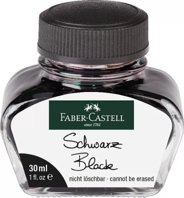 Tintenglas Schwarz 30 ml | Stück | 2018 | Faber-Castell GmbH&Co.
