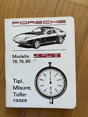 Misure Tolleranze Porsche 911 Tipi Tipi Carrera 3,0 Turbo Maquette 1976/1977 