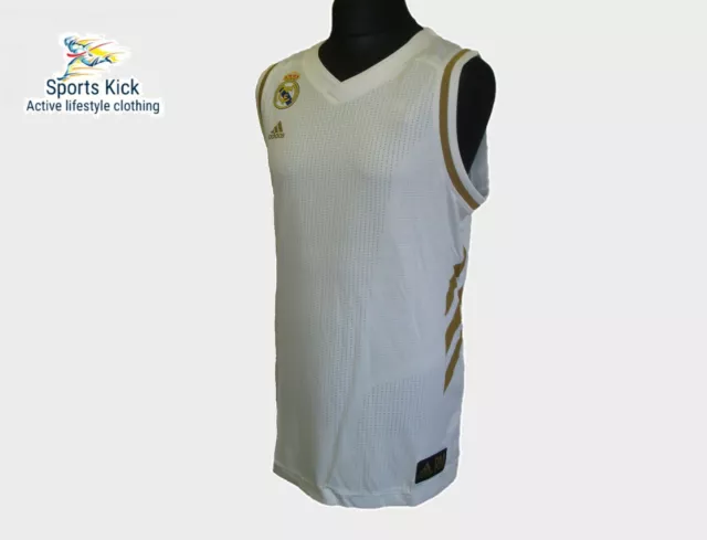 Camiseta De Baloncesto Real Madrid España 2018 Adidas Xl Camisa Balcón Oficial