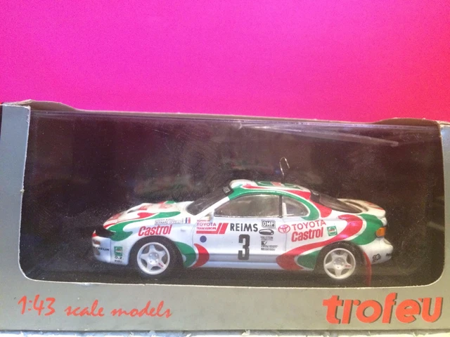 TROFEU 049 TOYOTA Celica 4x4 Castrol 1st Carlo 93 EUR 17,00 - FR
