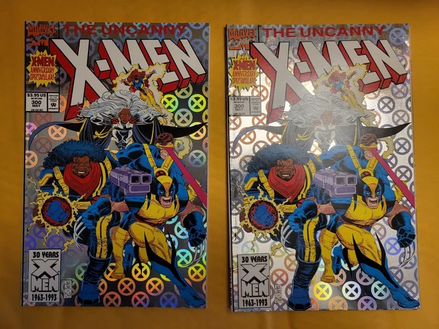 Uncanny X-Men #300 May 1993 Marvel Comics HoloFoil Cover, Excellent Condition