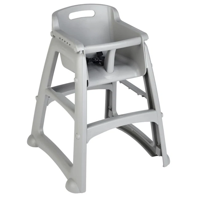 Rubbermaid FG781408PLAT RTA Sturdy Chair Youth / No Wheels