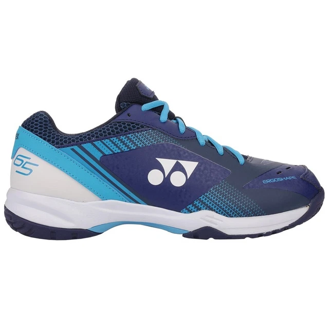 Schuhe badminton Herren Yonex Power Cushion 65 X3 SHB65X3NVBL Dunkelblau