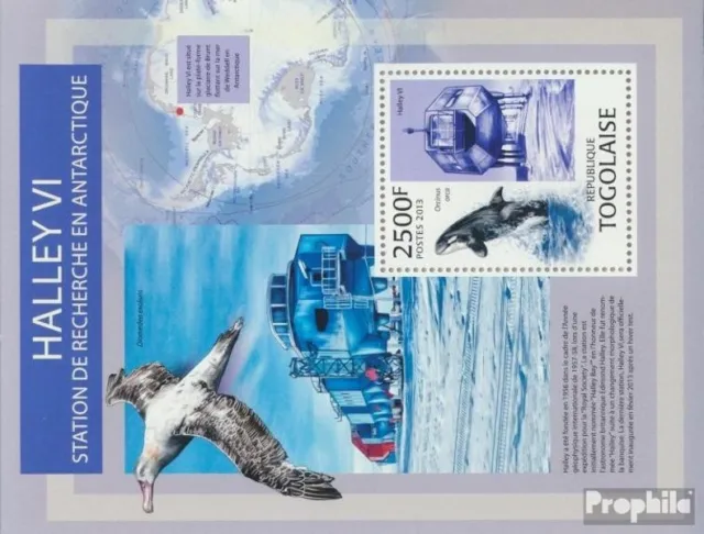 Briefmarken Togo  Mi Block 820 postfrisch Raumfahrt