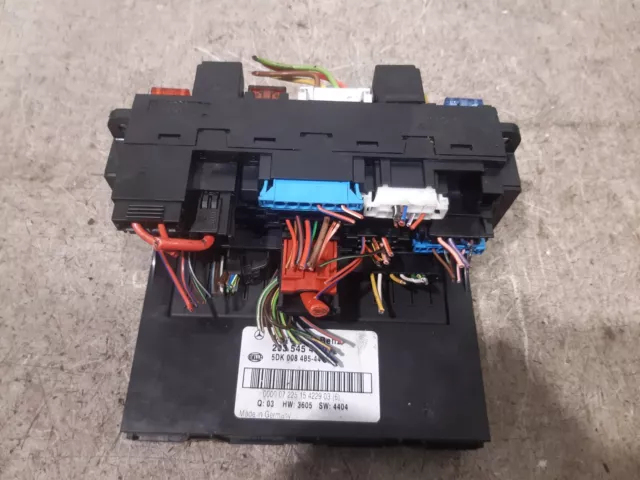 2005 Mercedes C Class W203 Front Sam Unit Fuse Box 2035454101