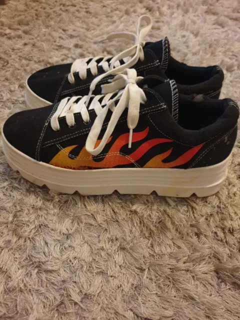 The furies flamed chunky sales trainers