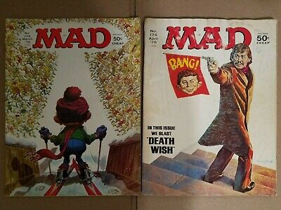 Mad Magazine March & April 1975 Lot of 2