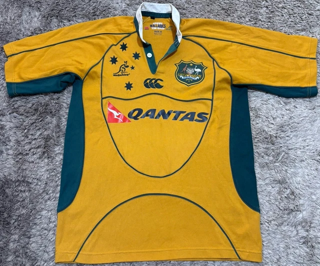 Maillot Australie Wallabies Coupe Du Monde 2011 – Taille M – Kooga – Rugby – Avec Réparation