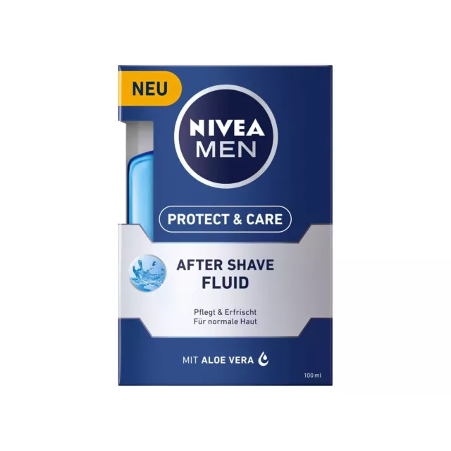 100ml Nivea Men Protection & Soin Après Rasage Liquide Aloe Vera Raser Baume