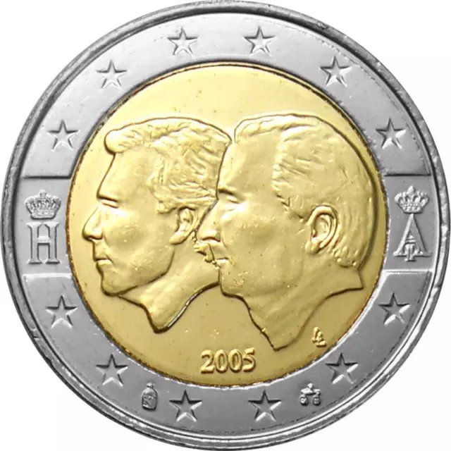 Belgien 2 Euro Gedenkmünze Sondermünze 2005 ST Wirtschaftsunion lose