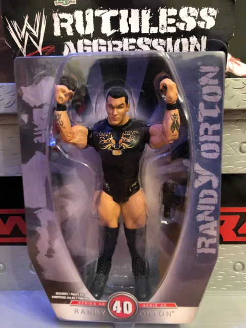 WWE Jakks Randy Orton Ruthless Aggression Series 40 Mattel Elite WWF Ultimate