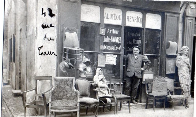 Cpa 31 Toulouse Photo Card Al Meou Henricq Arthur Julia Favarel Antique Expe