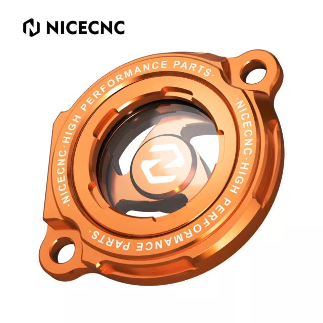 NiceCNC Oil Filter Cover Cap for KTM 250 400 EXC 2001-2005 250XCF EXCF 2007-2012
