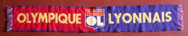 ECHARPE foot OL LYON   Olympique lyonnais   football